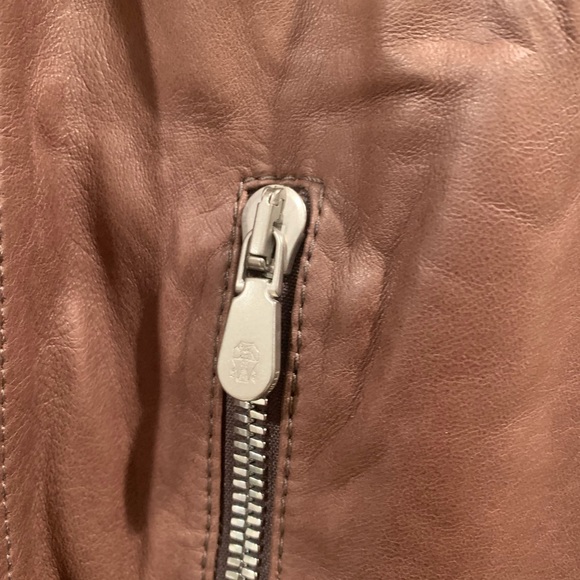 Brunello Cucinelli leather jacket size XXL - Picture 10 of 17